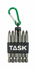 Task Tools 2595536 3 x 0.25 in. dia. Phillips Driver Bit - 6 Piece