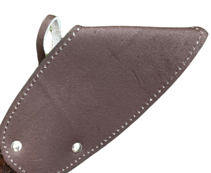 Cross Draw Western Holster | Real Cowhide - Solid