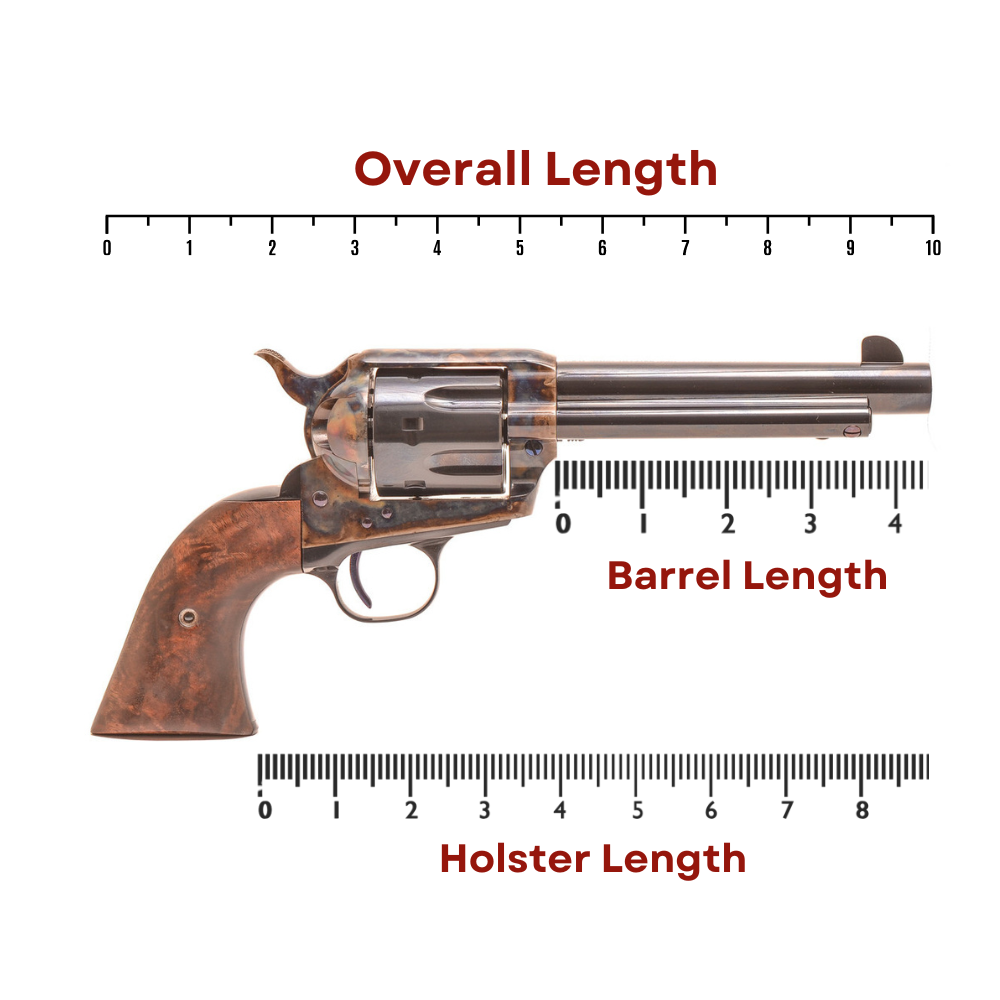 XL Leather Holster Long Barrel  - Brown