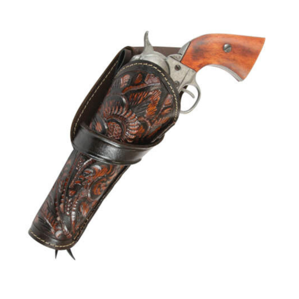 Cross Draw XL Leather Holster - Brown