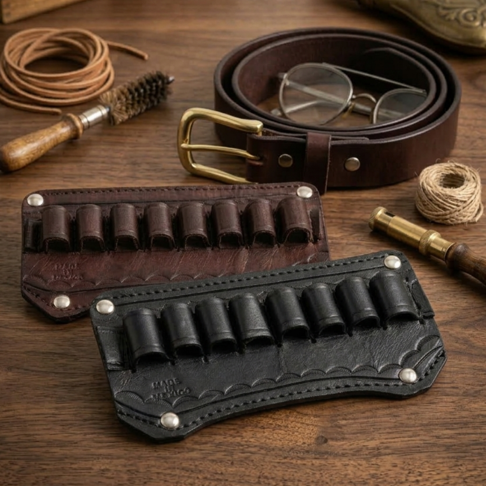 Shotgun Shell Holder | Cartridge Belt Attachment | 12 Gauge